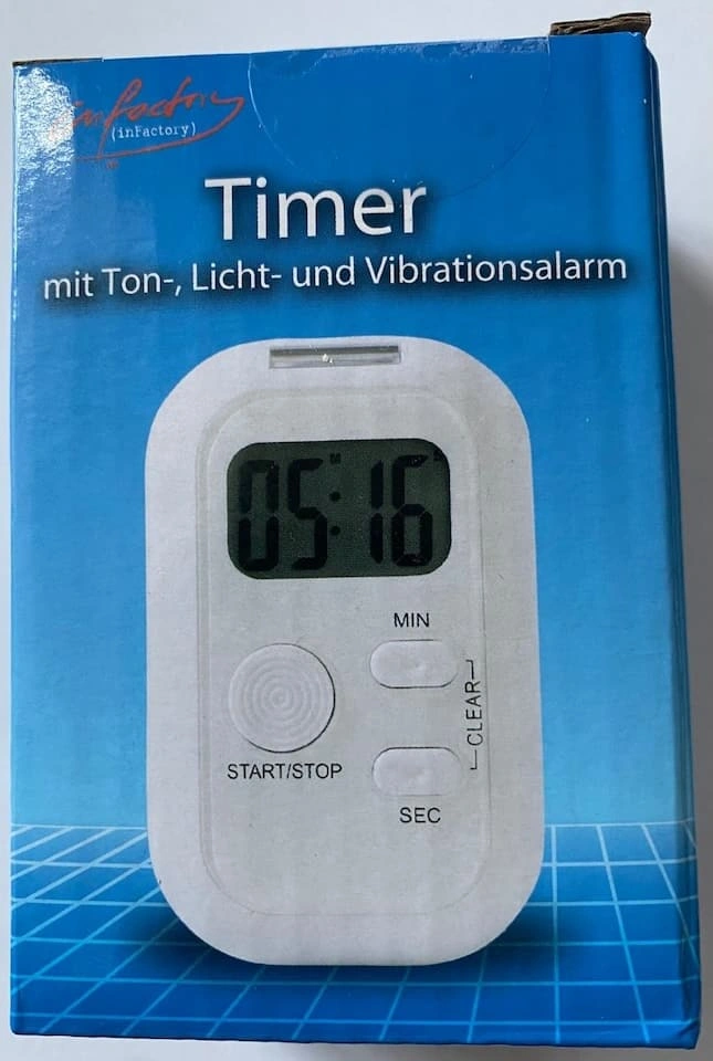 Sicherheitsangabe auf der Originalverpackung
