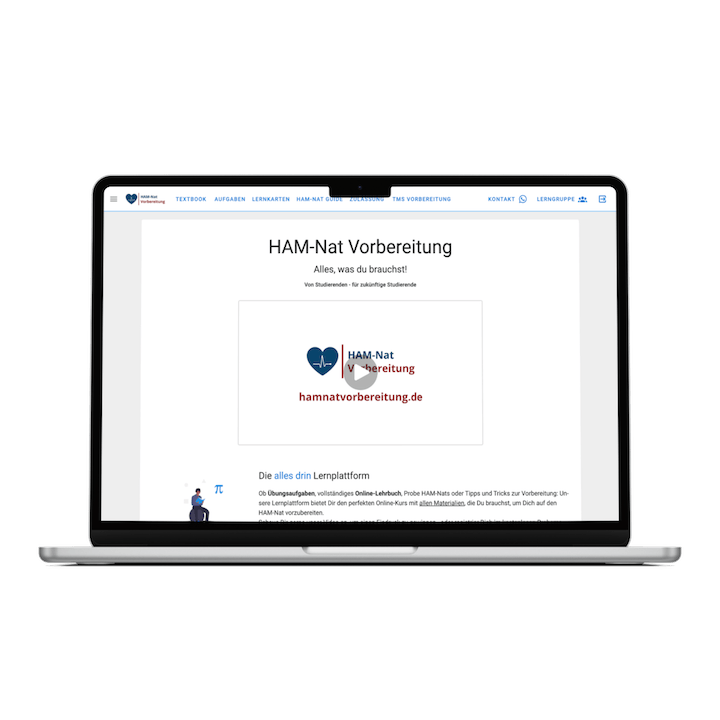 Bild der HAM-Nat Lernplattform
